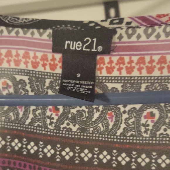 Rue21 Multicolor Patterned Kimono Brand New - Picture 2 of 3